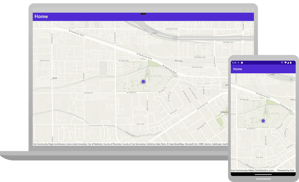 display device location