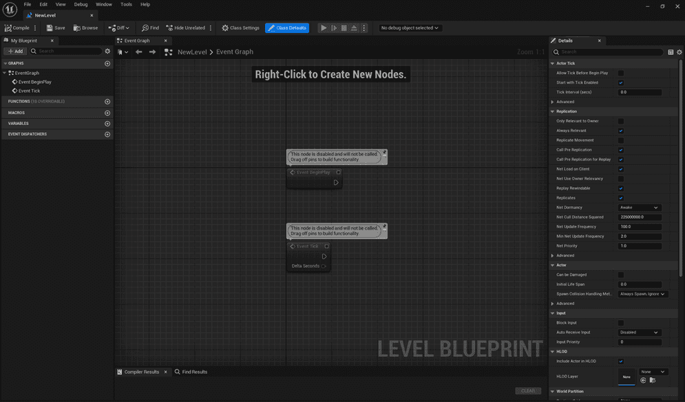Blueprint Editor