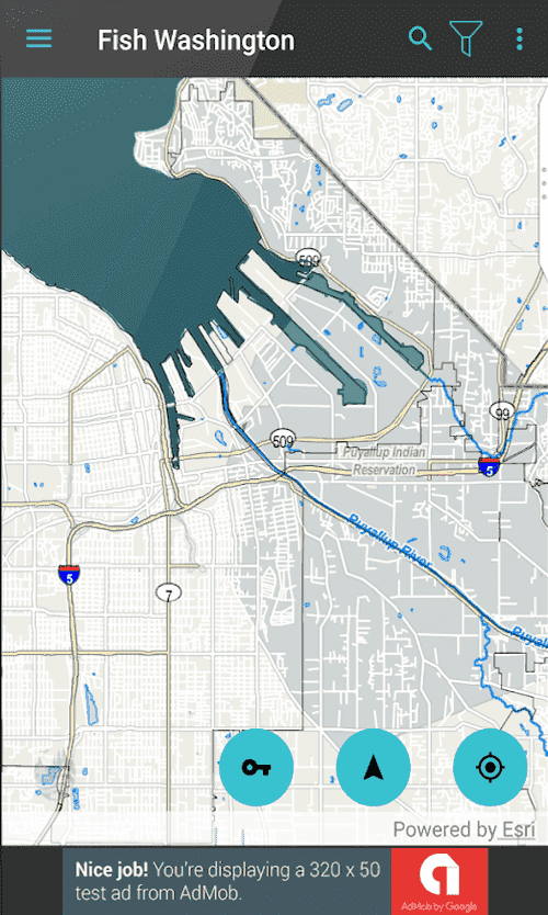 Fish Washington App Screenshot