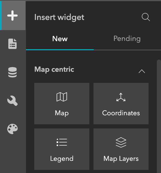 Add widgets