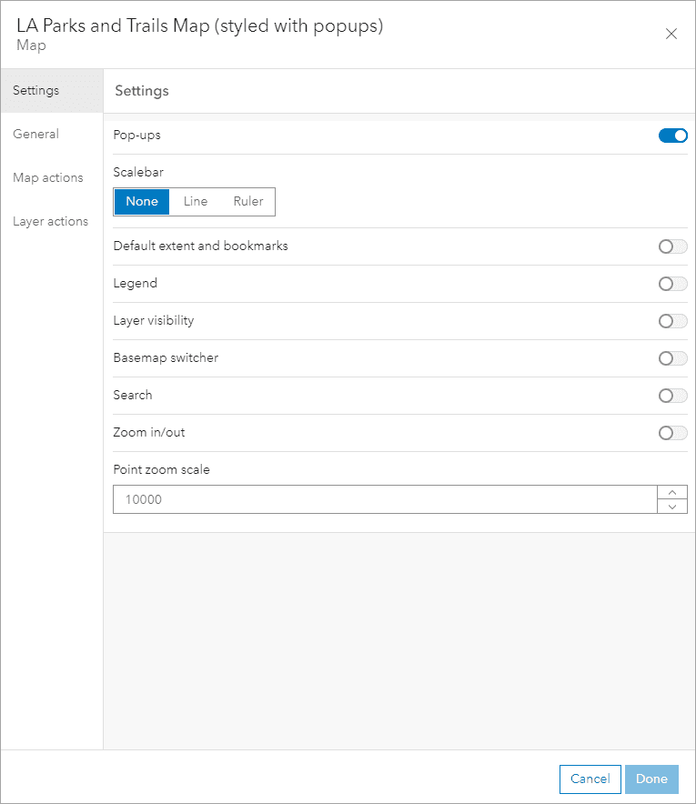 Dashboard layout