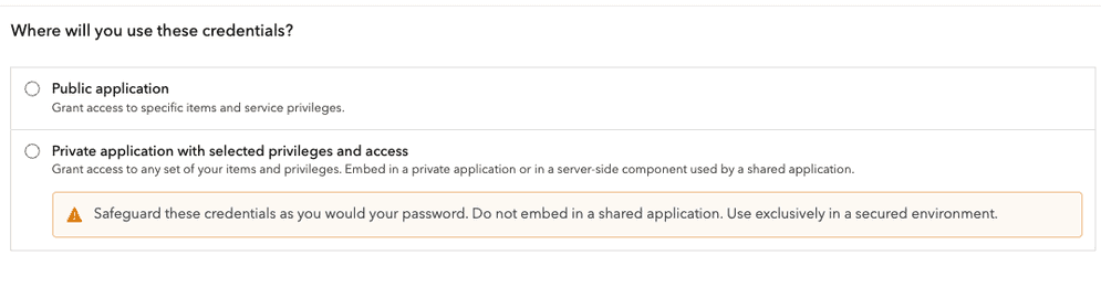 Edit privileges window