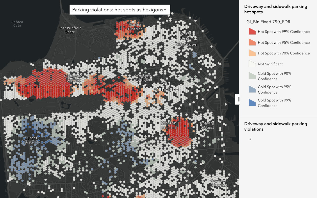 Find hot spots Documentation ArcGIS Developers