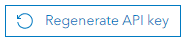 Regenerate an API key
