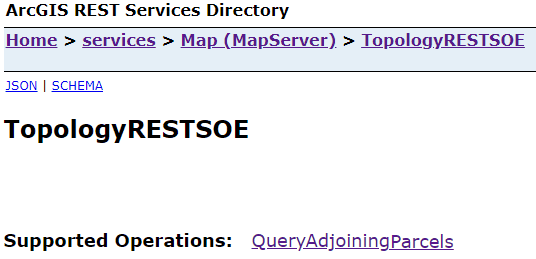 Topology RESTSOE ExtensionRoot