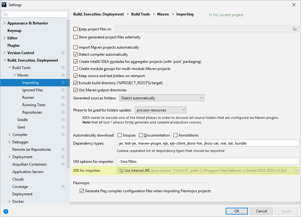 install the java ide1