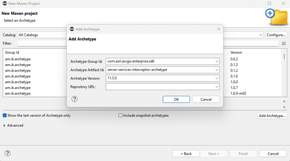 Create the service interceptor project