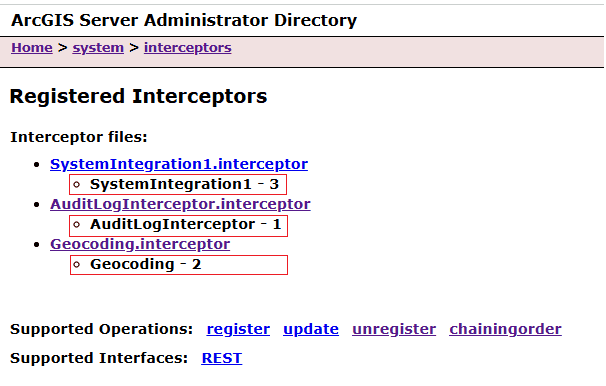 Save chaining order