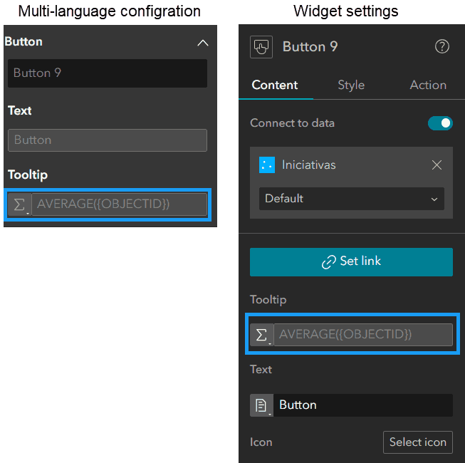 Expression builder example