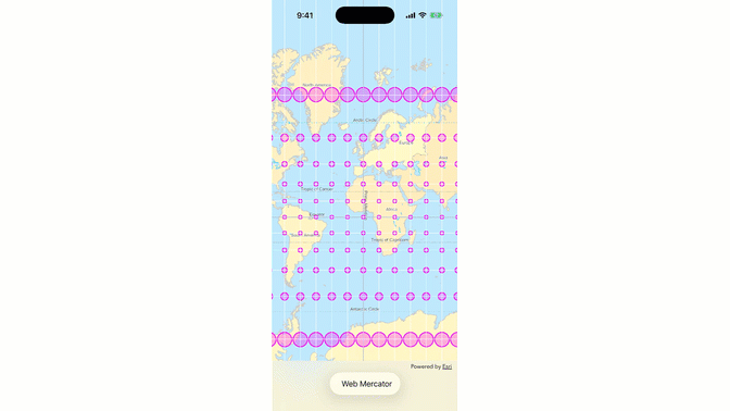 Change Map Spatial Reference