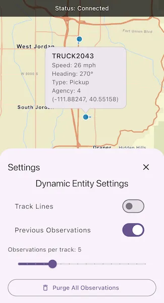 Image of add dynamic entity layer
