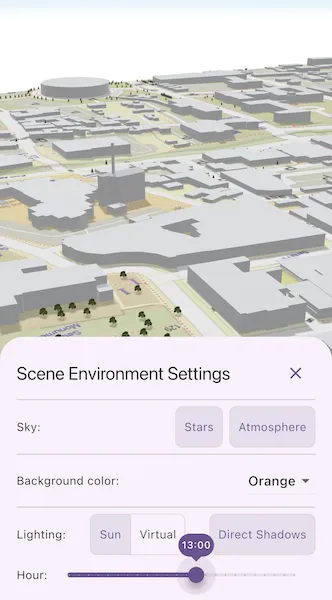 Image of Configure Scene Environment