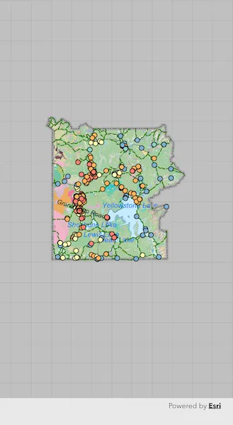 Image of display map from mobile map package