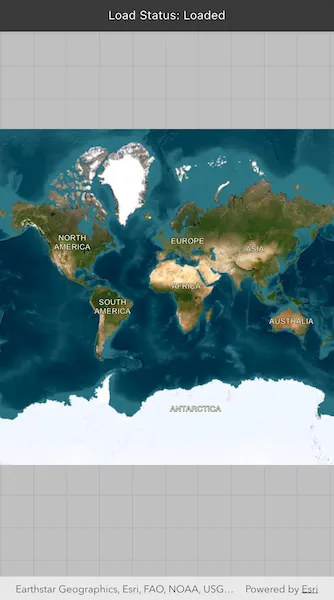 Image of monitor changes to map load status