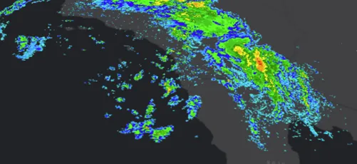 Radar image for image overlay Radar image for image overlay