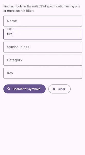 Search form