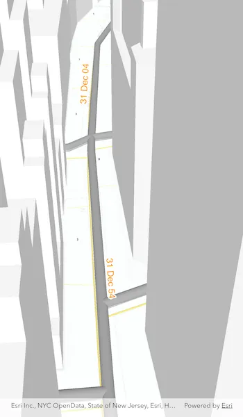 Show labels on layer in 3D