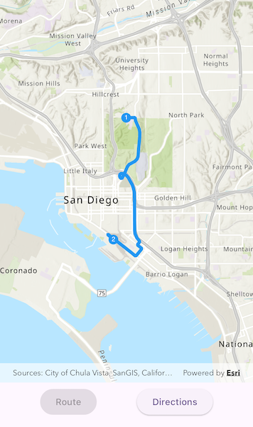 Image of find route