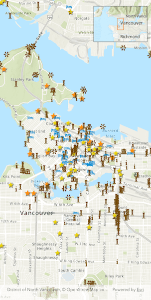 Image of display overview map