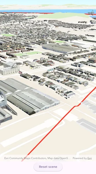 Image of filter features in scene