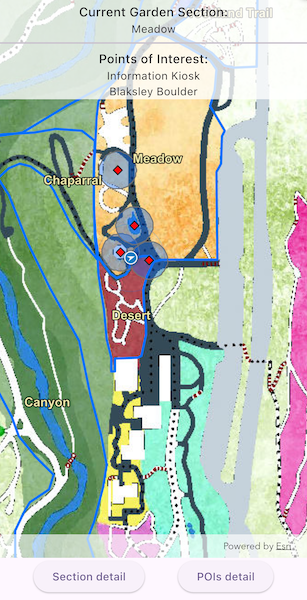 Image of set up location-driven geotriggers