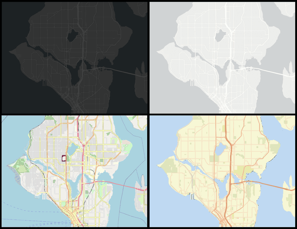 basemap comparison