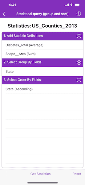 Query formsheet