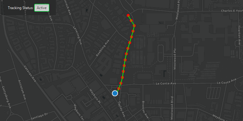 Image of show location history