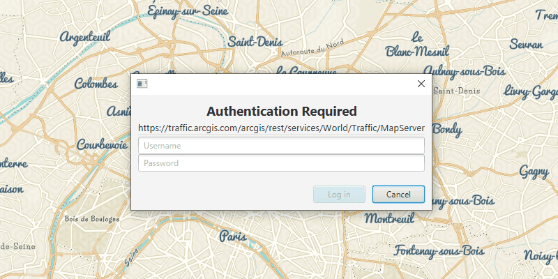 Image of token authentication