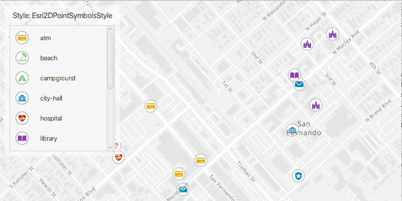 Image of create symbol styles from web styles