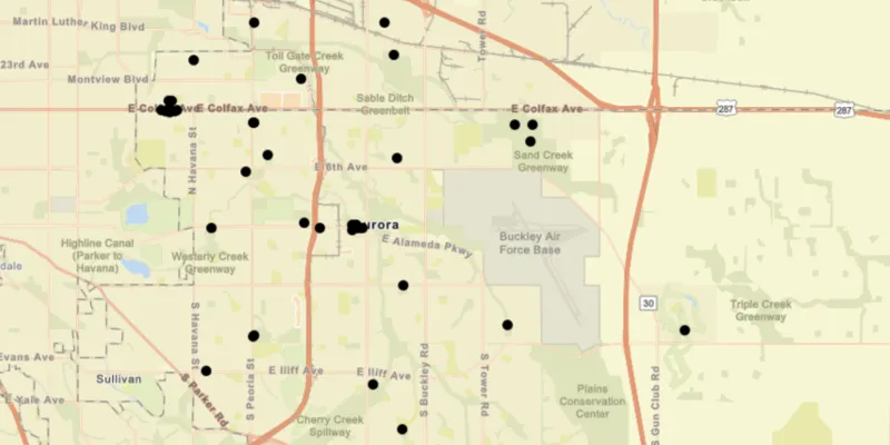 Image of feature layer shapefile