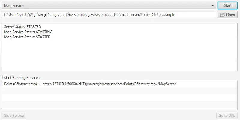 Image of local server services
