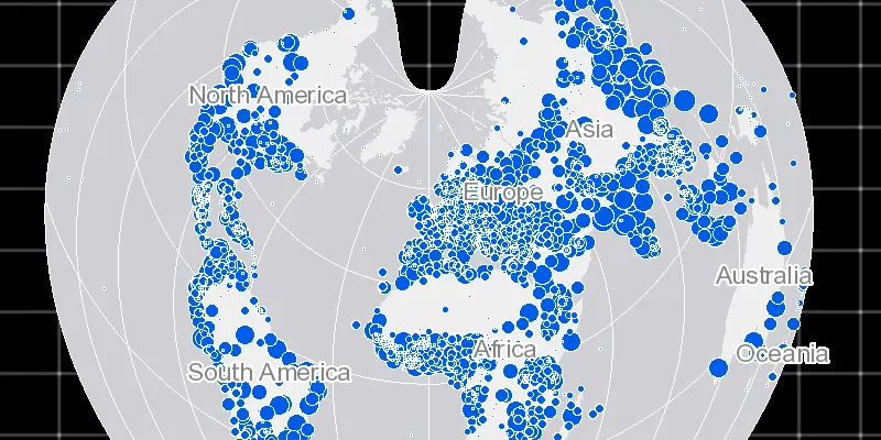 Image of map spatial reference