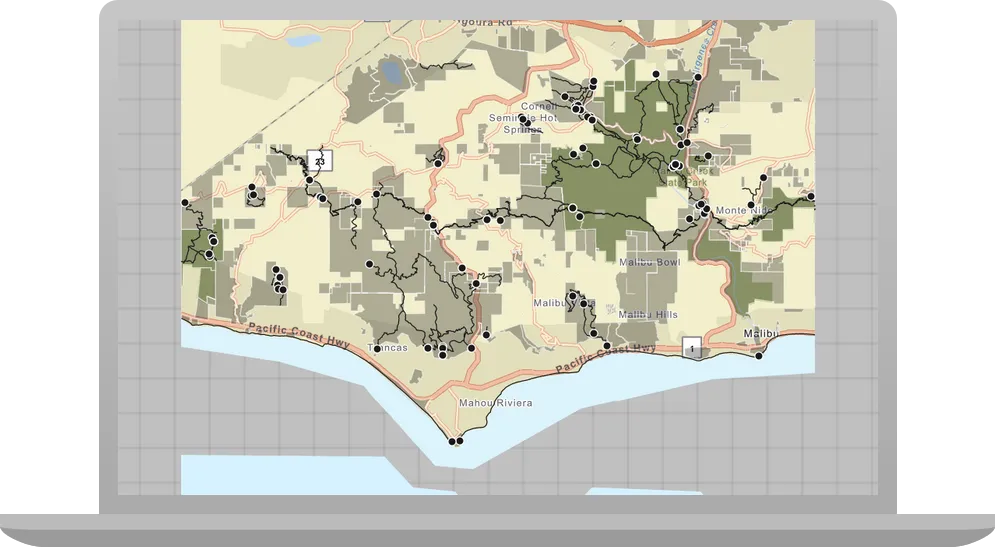 display a map from a mobile map package