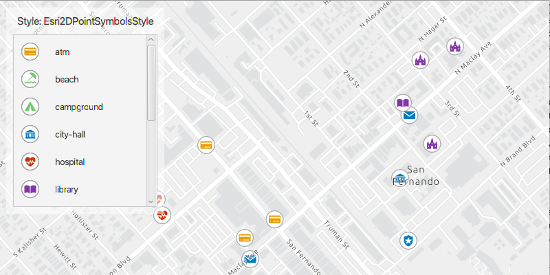 Image of create symbol styles from web styles