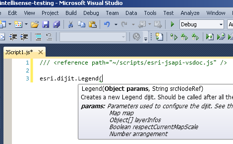 Visual Studio Intellisense