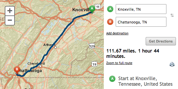 Services  The Route Options