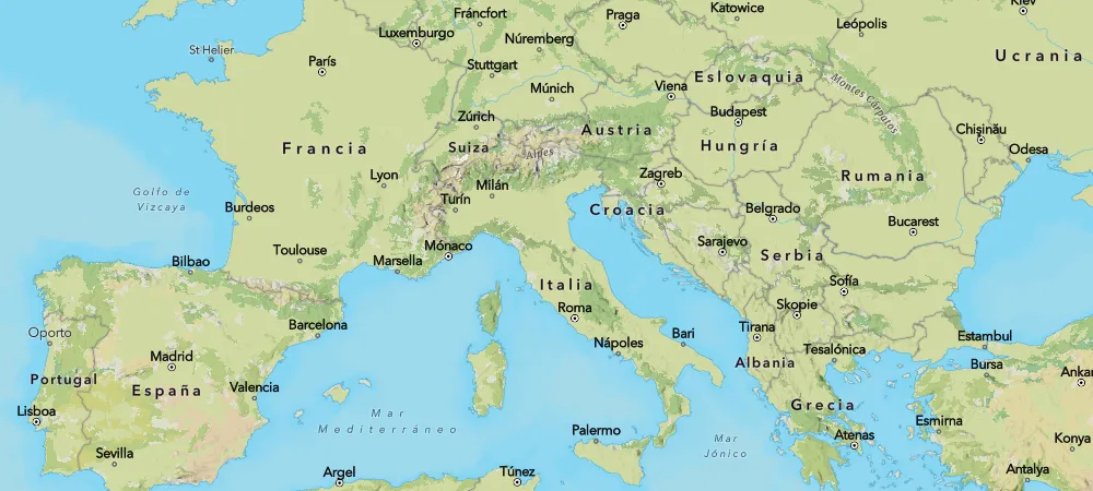 ArcGIS Outdoor basemap in Spanish