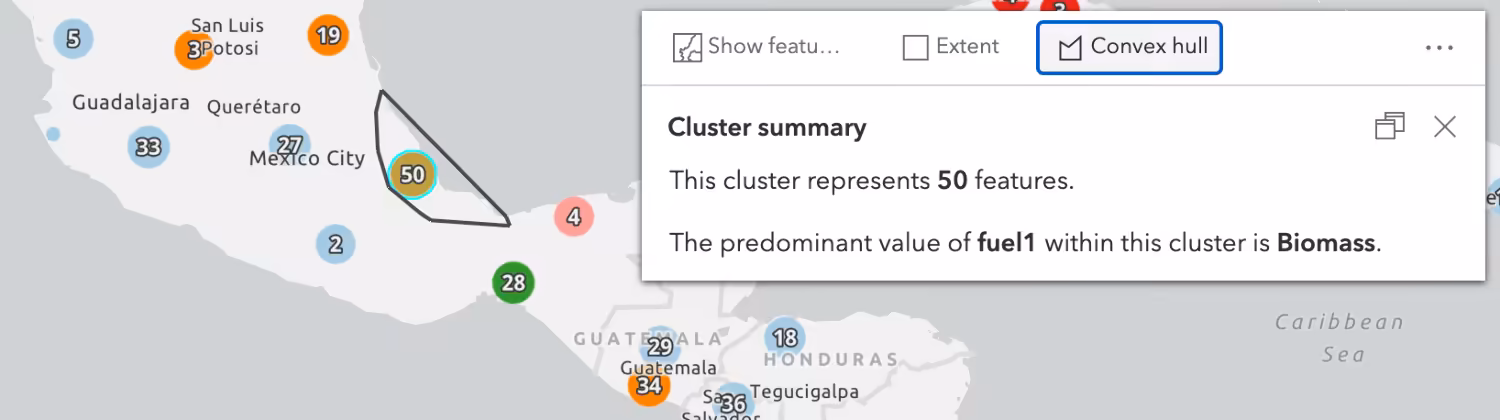 cluster convex hull