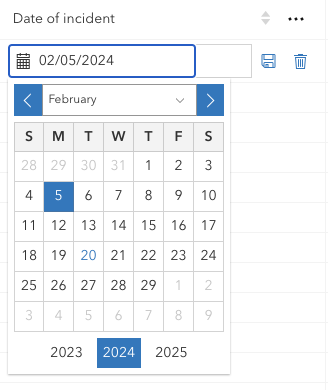 4.28 DateTime input in FeatureTable
