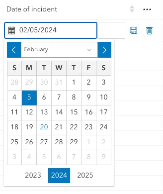 4.28 DateTime input in FeatureTable