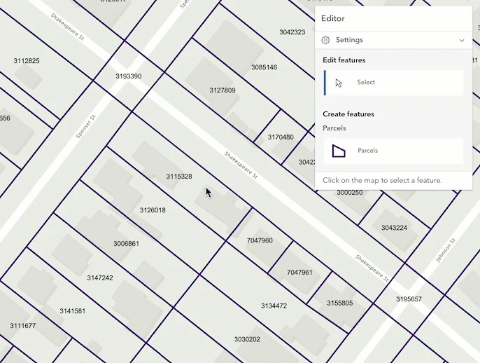 Editor using related data