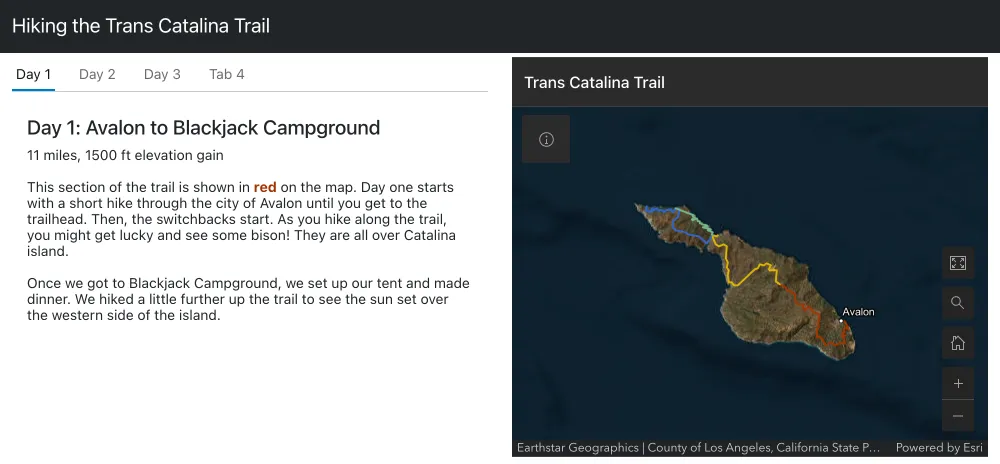 ArcGIS Maps SDK embeddable component