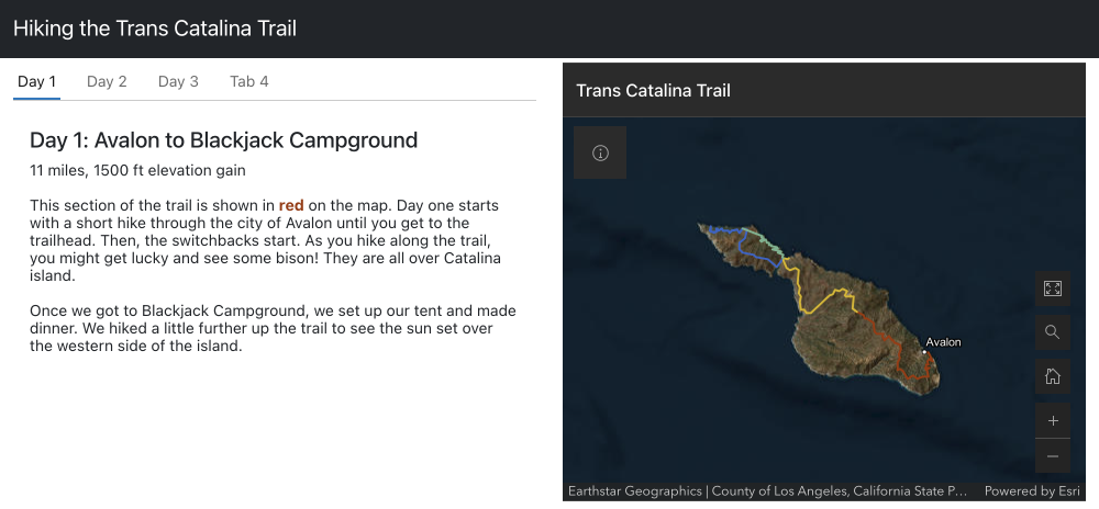 ArcGIS Maps SDK embeddable component