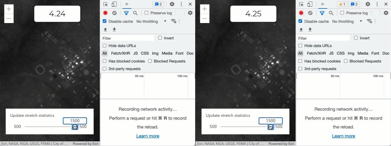 ImageryLayer - performance
