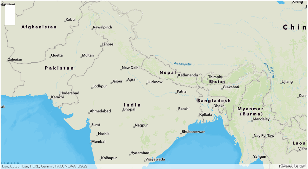 Map without layer blending