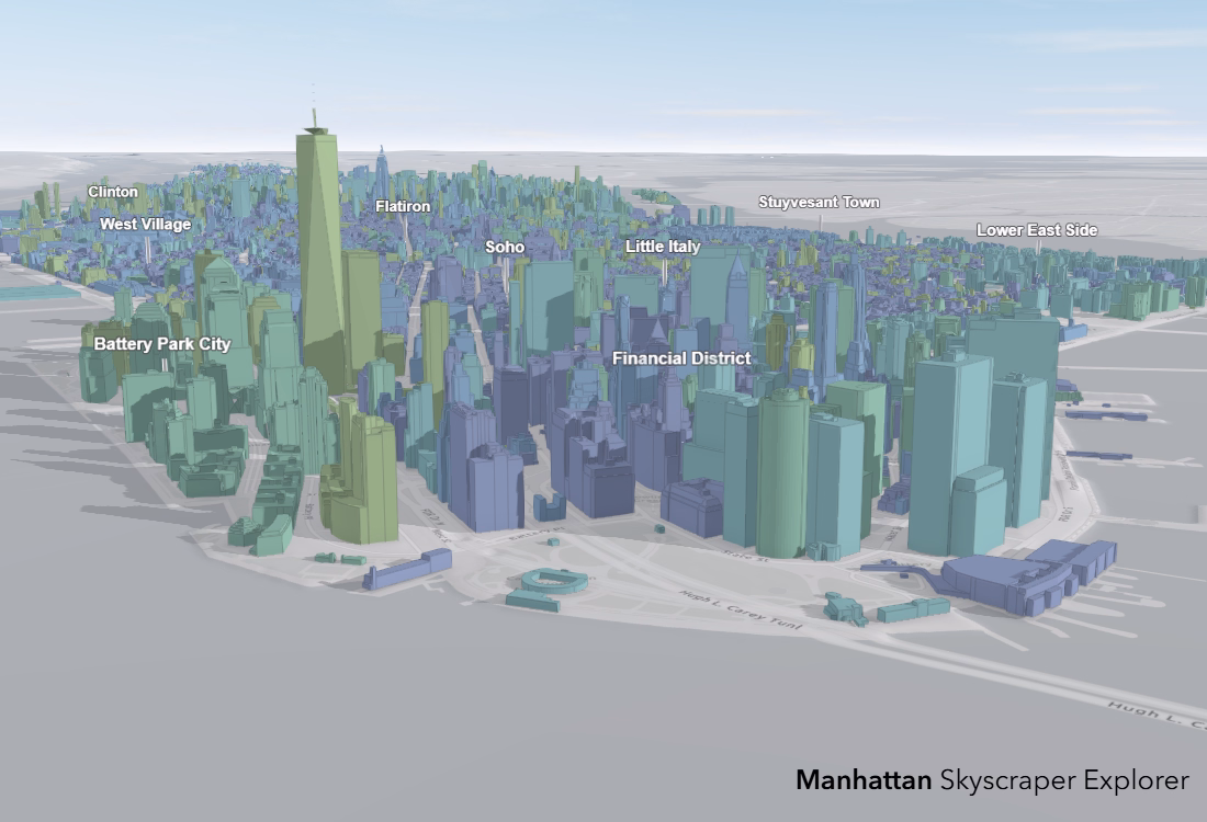 Manhattan Skyscraper Explorer