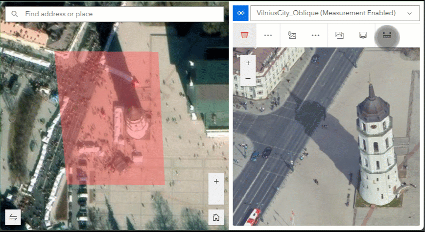 oriented imagery measurement