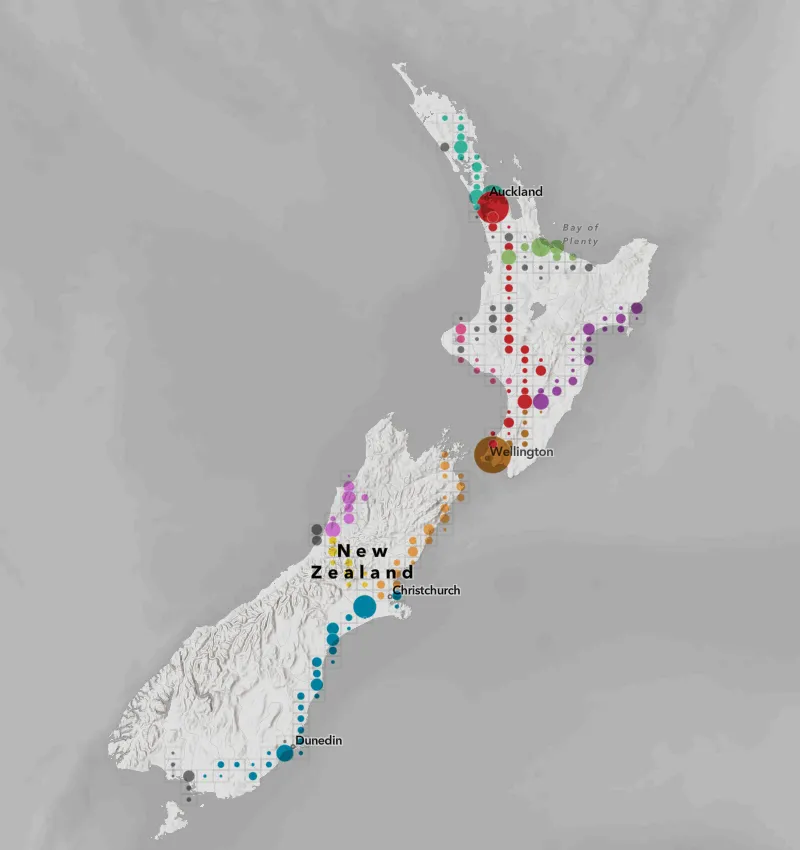 Polyline layer with binning enabled
