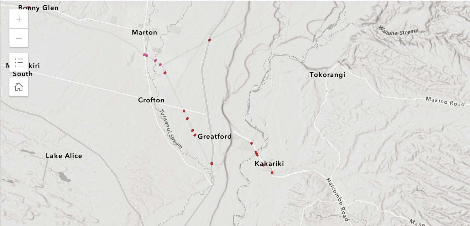 Polylines without binning enabled (zoomed in)